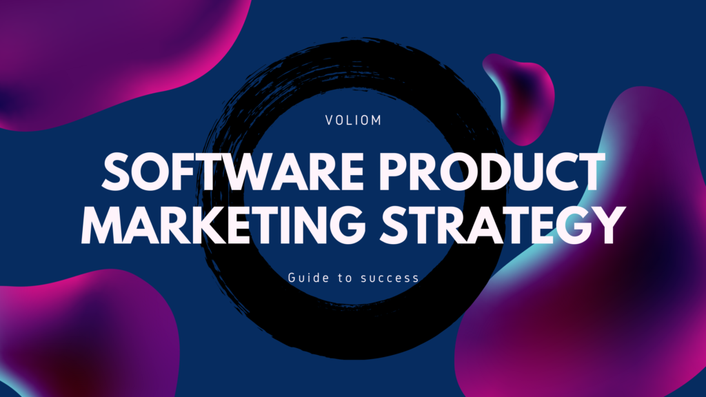 software product marketing strategy